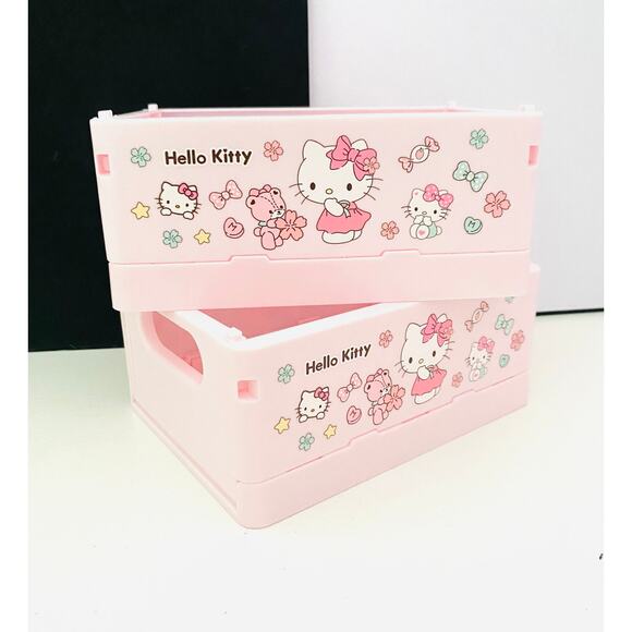 Hello Kitty Stacking Organizer Bins - Picture 1 of 4